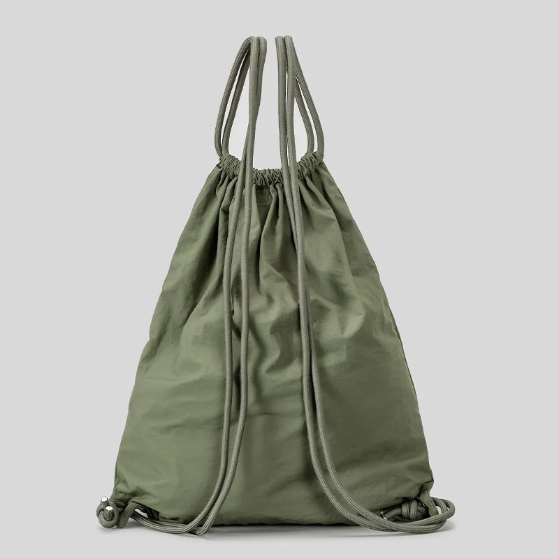Drawstring Bag Lightweight Spacious Durable Fabric