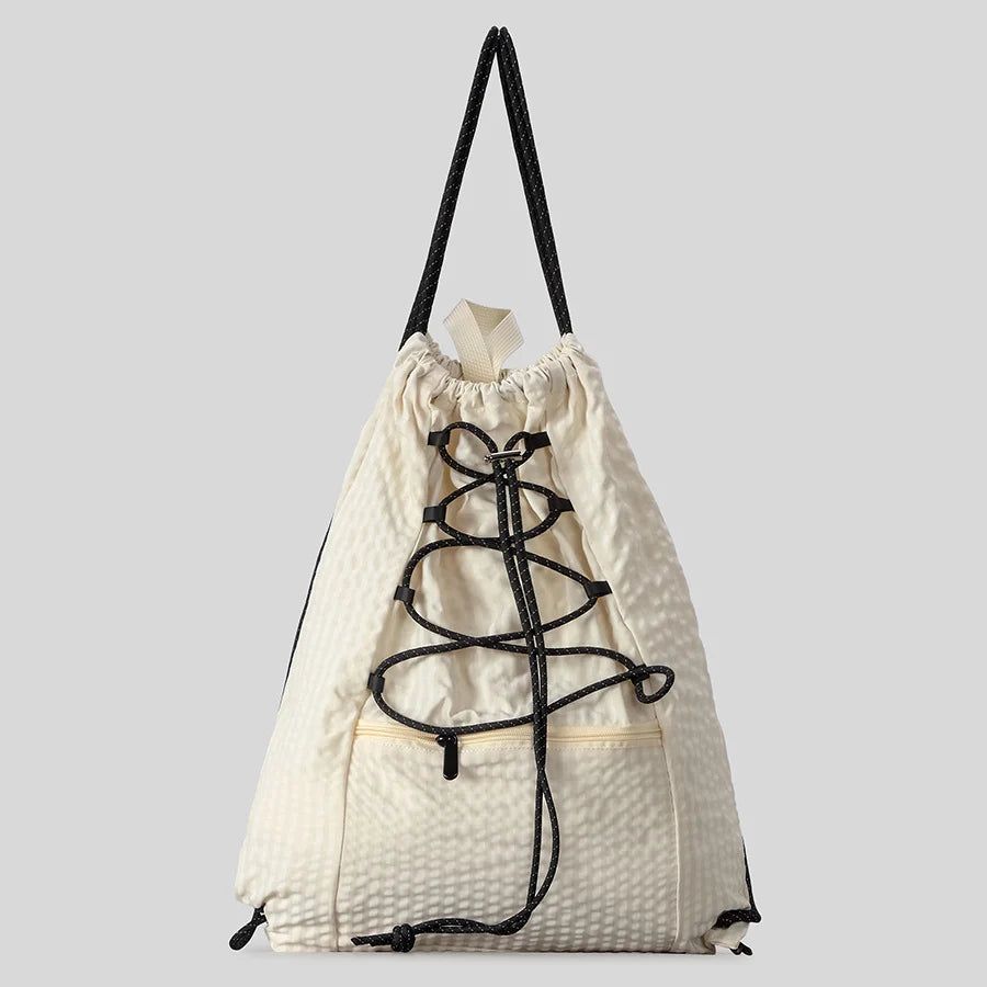 Drawstring Bag Lightweight Spacious Durable Fabric