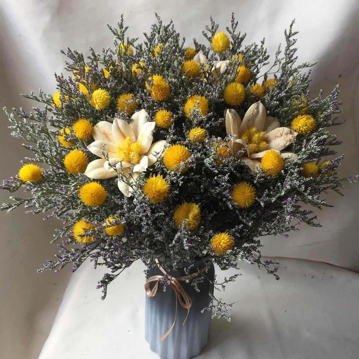 Dried Flower Bouquet Natural Long-Lasting No-Water Decor