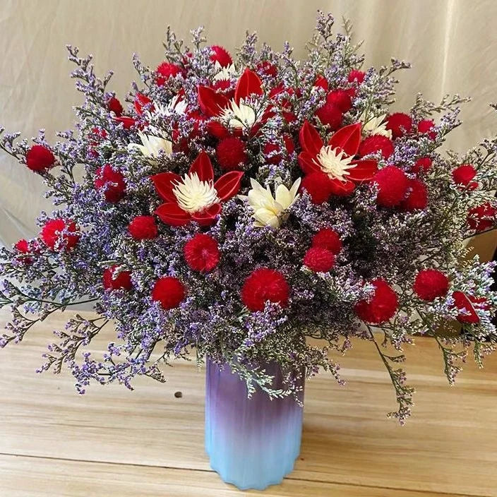Dried Flower Bouquet Natural Long-Lasting No-Water Decor