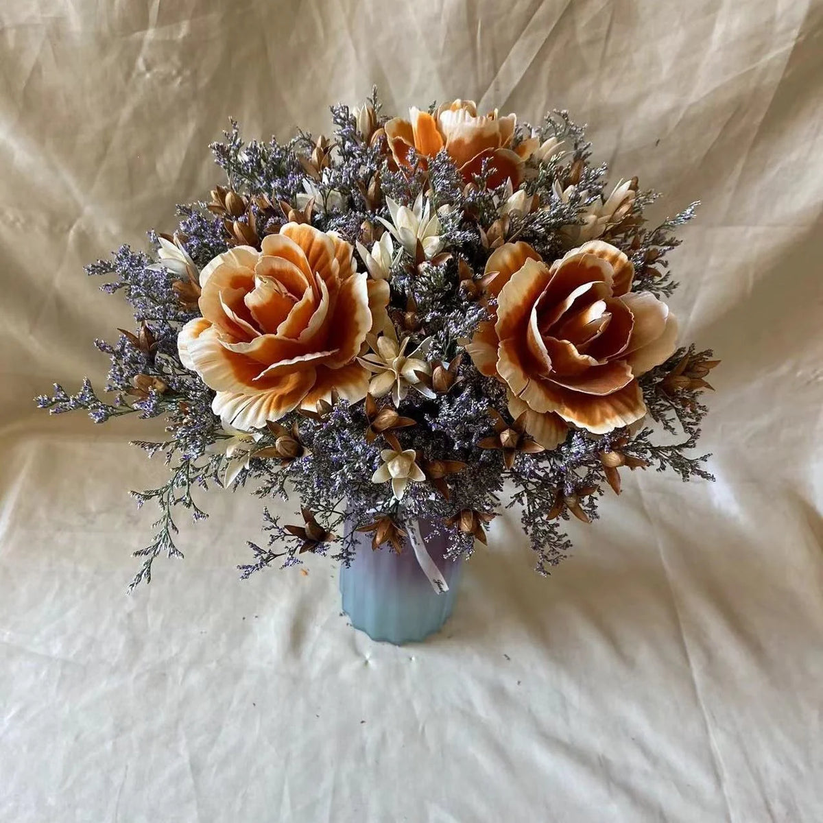 Dried Flower Bouquet Natural Long-Lasting No-Water Decor