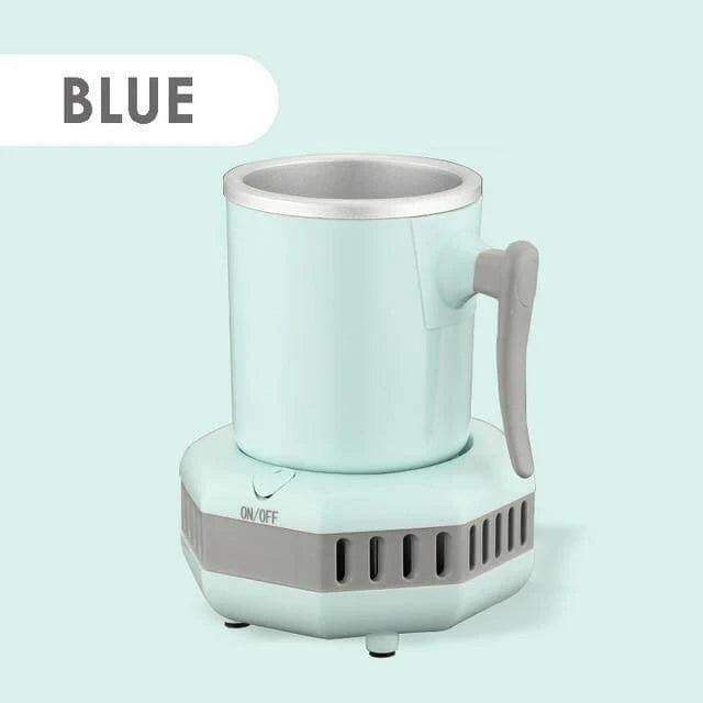 Drink Cooler Cup Portable Electric 13.5 Fl Oz One-Button Cooling