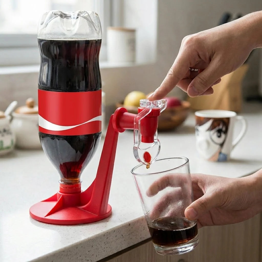 Drink Dispenser Portable Leak-Resistant Rubber Seal
