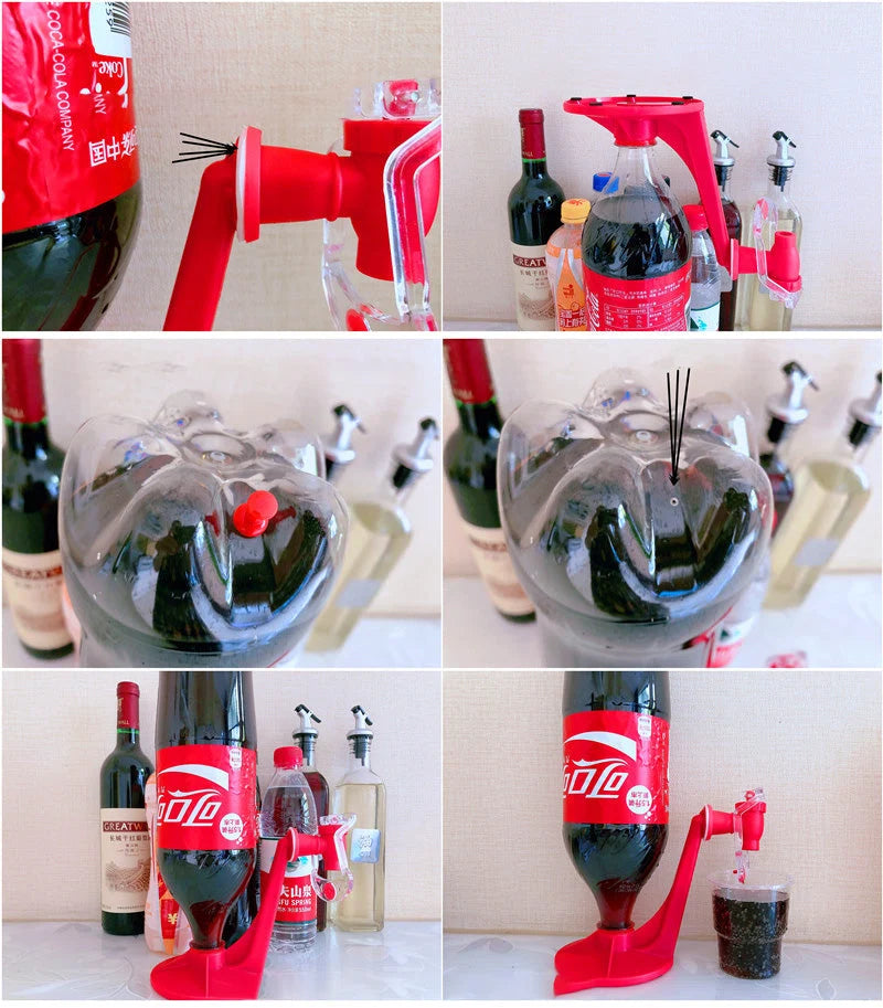 Drink Dispenser Portable Leak-Resistant Rubber Seal