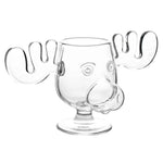 Drinking Glass Antler Design 8.45 Oz