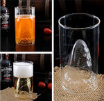 Drinking Glass Shark Design Double-Wall Insulated 10.1 Oz