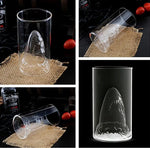 Drinking Glass Shark Design Double-Wall Insulated 10.1 Oz