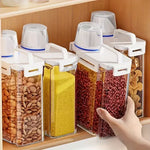 Dry Food Storage Container Airtight 2.5L With Measuring Cup