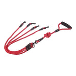 Dual Dog Leash Tangle-Free Cushioned Handle Quick-Lock
