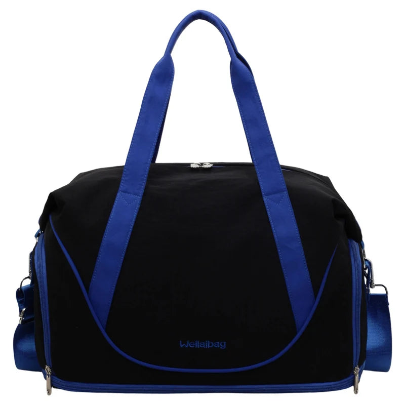 Duffel Bag Large Capacity Moisture-Wicking Shoe Compartment