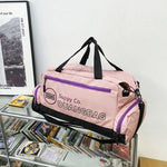 Duffel Bag Large Capacity Multi-Compartment Water-Resistant Fabric