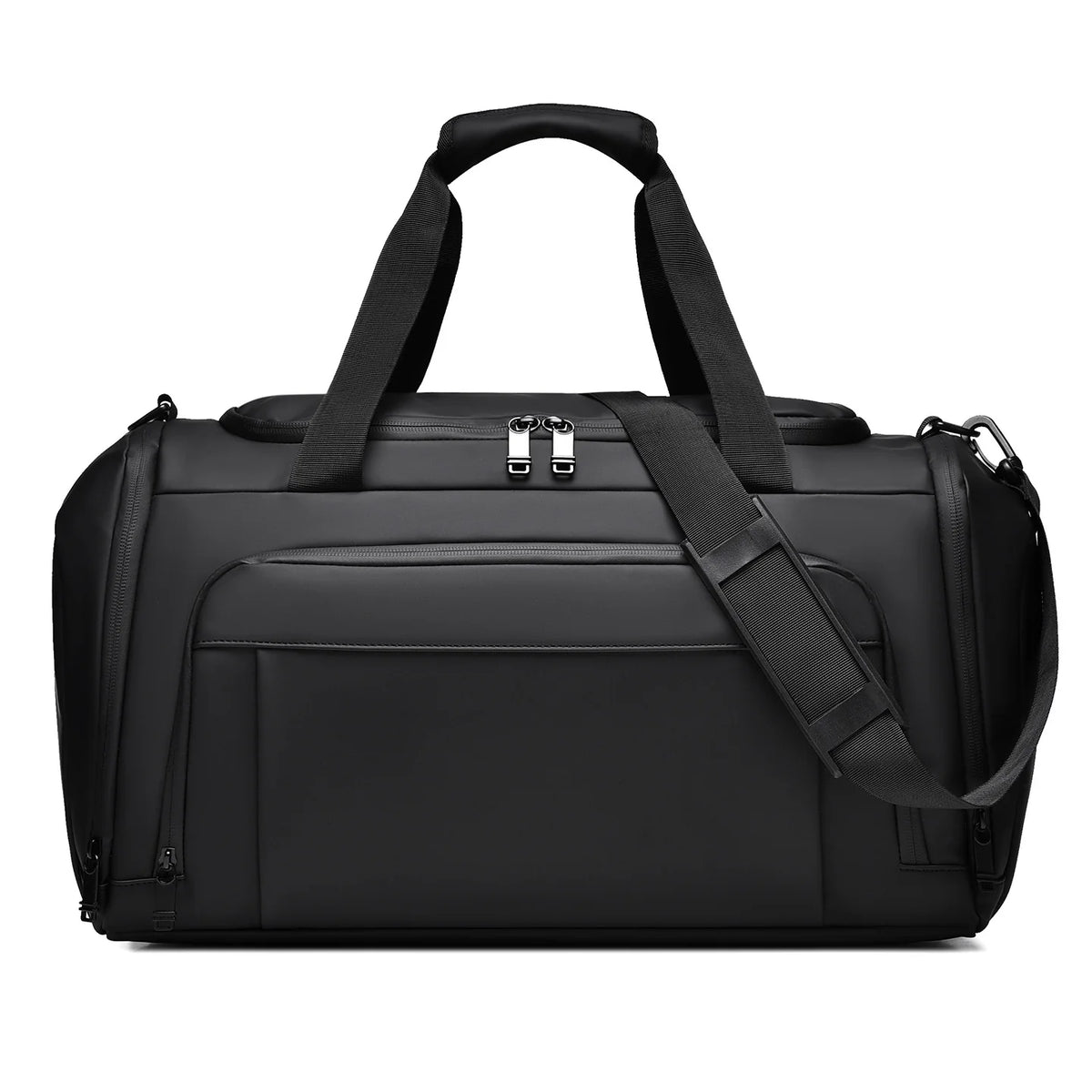 Duffel Bag Large Capacity Multiple Pockets Detachable Strap
