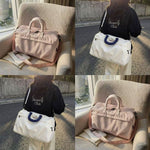 Duffel Bag Large Capacity Organized Compartments Padded Strap