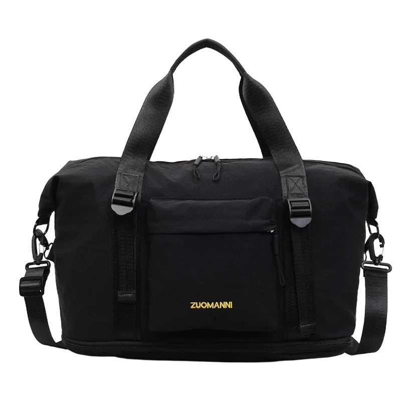 Duffel Bag Lightweight Durable Multiple Pockets & Adjustable Strap