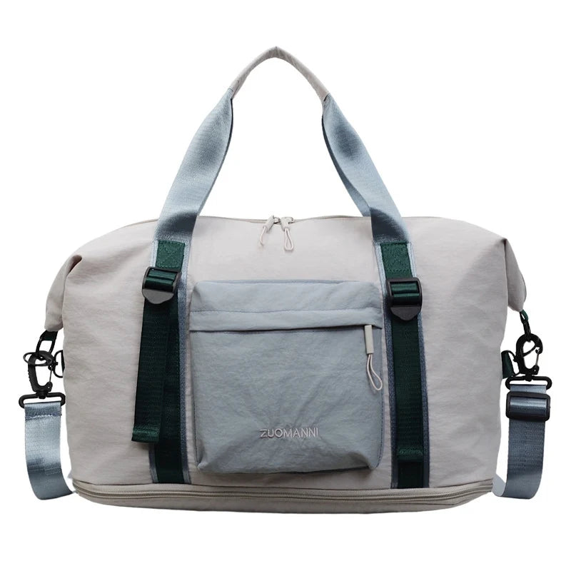 Duffel Bag Lightweight Durable Multiple Pockets & Adjustable Strap