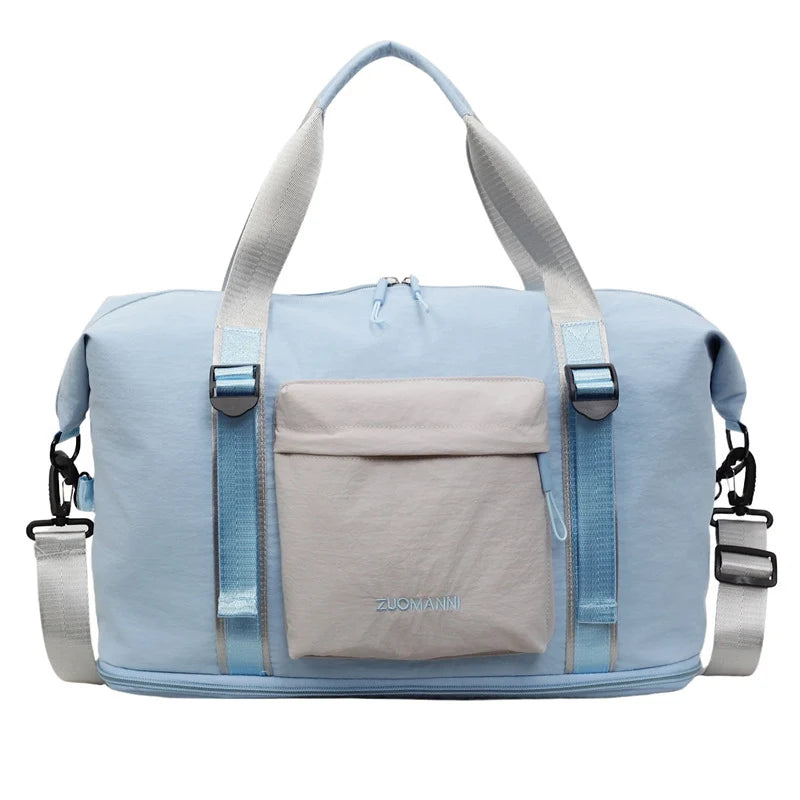 Duffel Bag Lightweight Durable Multiple Pockets & Adjustable Strap