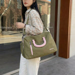 Duffel Bag Lightweight Water-Resistant Multiple Pockets