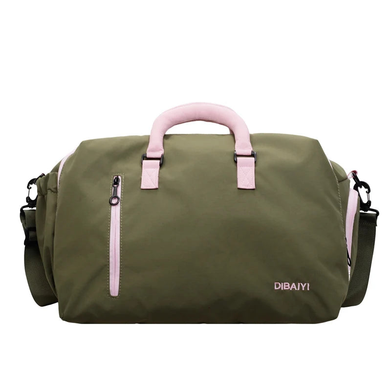 Duffel Bag Lightweight Water-Resistant Multiple Pockets