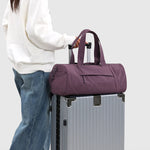 Duffel Bag Lightweight Water-Resistant Padded Handles & Adjustable Strap