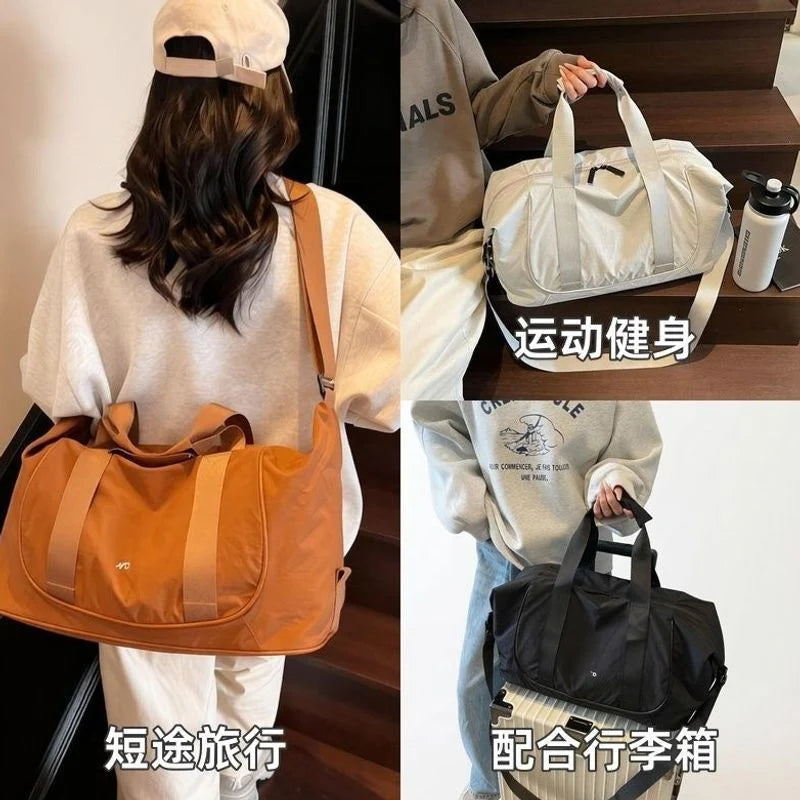 Duffel Bag Multi-Pocket Lightweight Padded Shoulder Strap