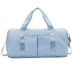 Duffel Bag Multi-Pocket & Shoe Compartment Water-Resistant Fabric