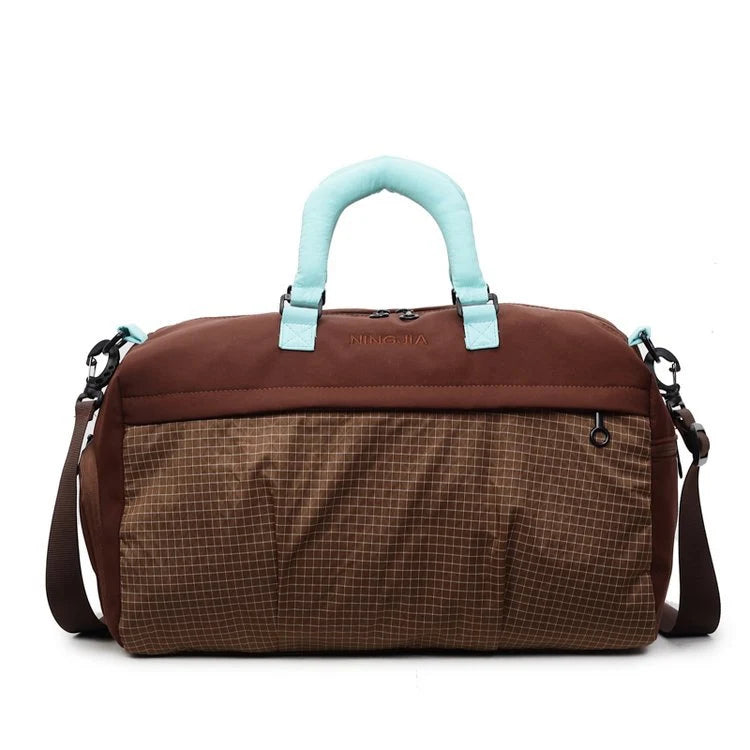 Duffel Bag Multiple Compartments Water-Resistant Padded Handles