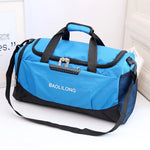 Duffel Bag Separate Shoe Compartment Durable Fabric