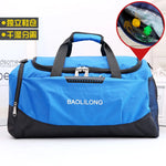 Duffel Bag Separate Shoe Compartment Durable Fabric