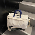 Duffel Bag Spacious Multi-Pocket Removable Shoulder Strap