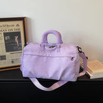 Duffel Bag Spacious Multi-Pocket Removable Shoulder Strap