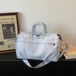 Duffel Bag Spacious Multi-Pocket Removable Shoulder Strap