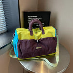 Duffel Bag Spacious Water-Resistant Padded Handles & Adjustable Strap