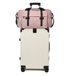 Duffel Bag Spacious Water-Resistant Padded Handles & Adjustable Strap