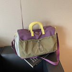 Duffel Bag Spacious Water-Resistant Padded Handles & Adjustable Strap