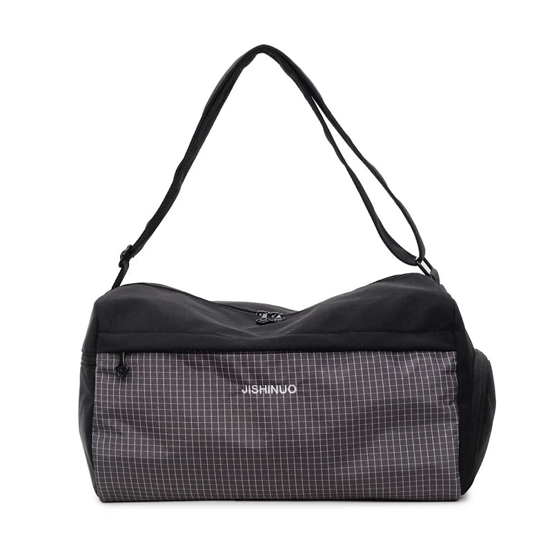 Duffel Bag Spacious Water-Resistant Shoulder Strap & Top Handles