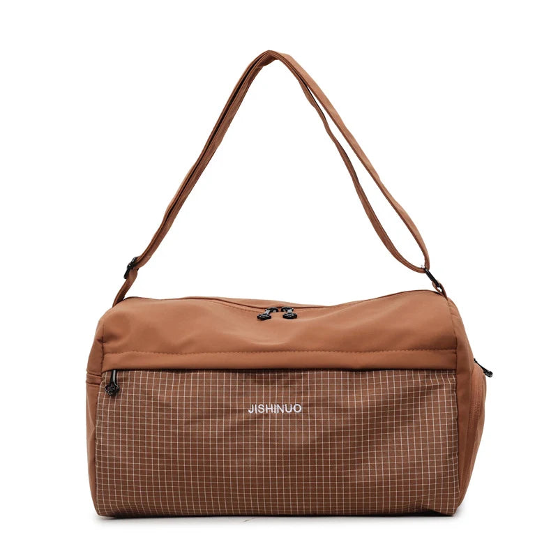 Duffel Bag Spacious Water-Resistant Shoulder Strap & Top Handles