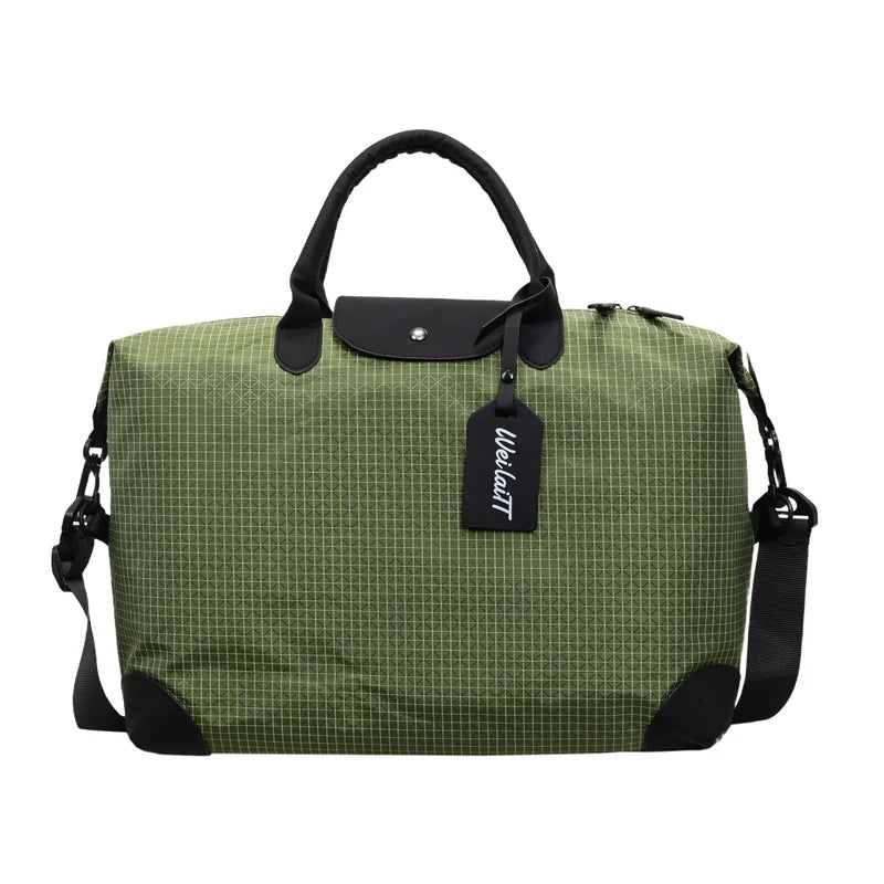 Duffel Bag Spacious Wear-Resistant Fabric Handles & Adjustable Strap