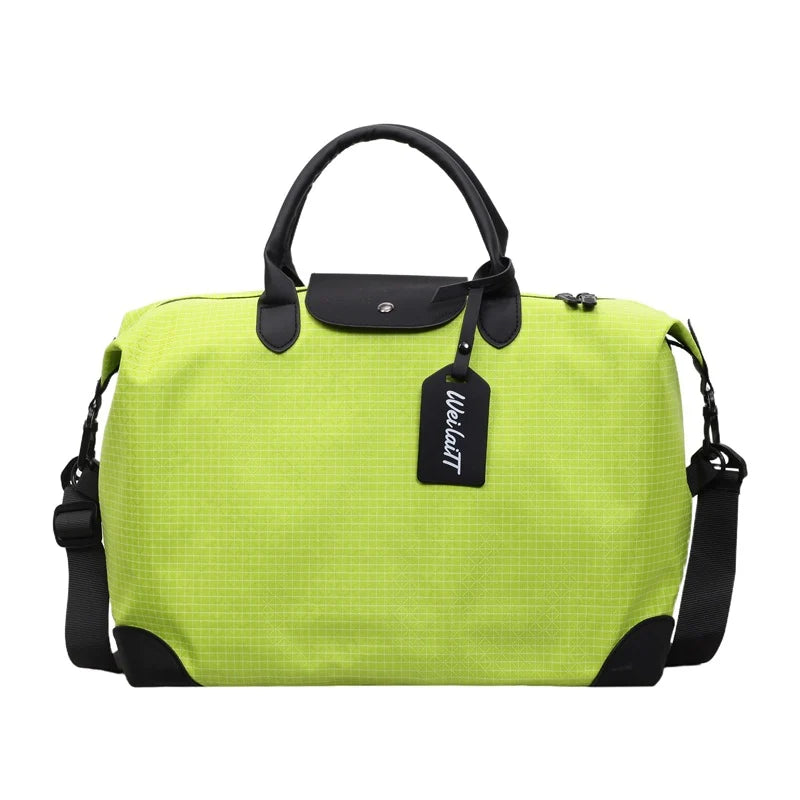 Duffel Bag Spacious Wear-Resistant Fabric Handles & Adjustable Strap
