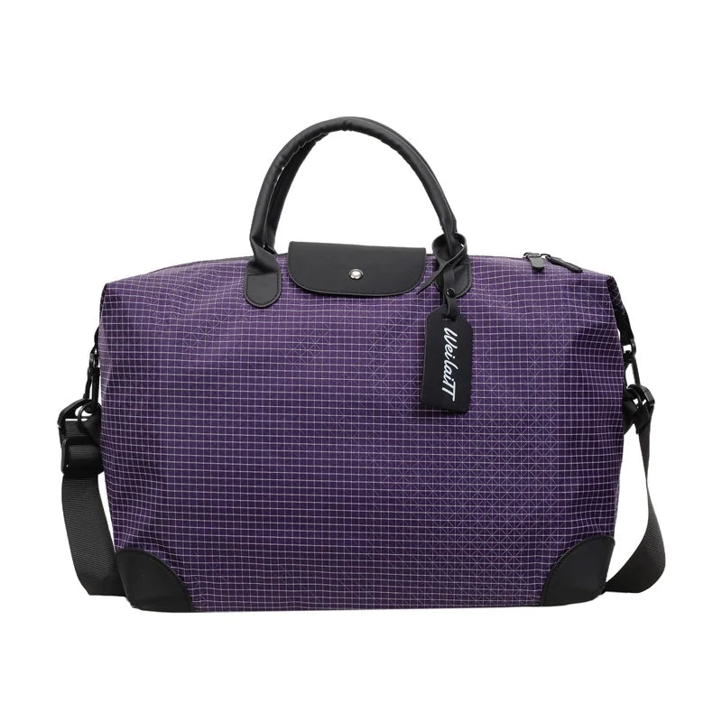 Duffel Bag Spacious Wear-Resistant Fabric Handles & Adjustable Strap