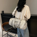 Duffel Bag Spacious Weather-Resistant Adjustable Strap