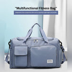 Duffel Bag Water-Repellent With Separate Shoe Compartment & Multiple Pockets