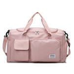 Duffel Bag Water-Repellent With Separate Shoe Compartment & Multiple Pockets