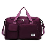Duffel Bag Water-Repellent With Separate Shoe Compartment & Multiple Pockets