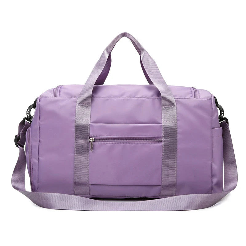 Duffel Bag Water-Repellent With Separate Shoe Compartment & Multiple Pockets