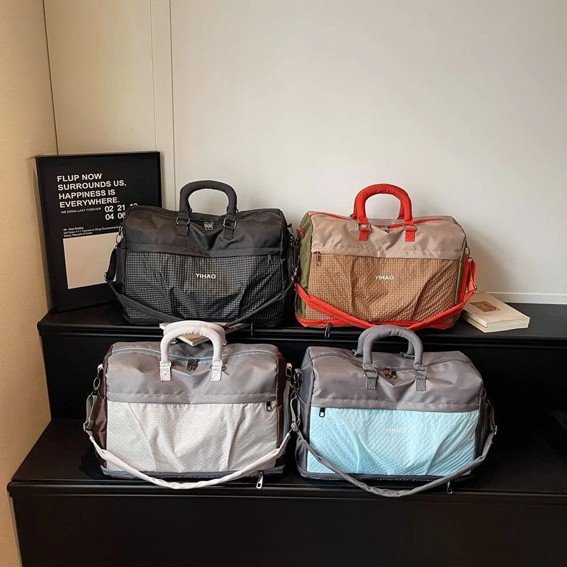 Duffel Bag Water-Resistant Large Capacity & Multiple Pockets