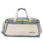 Duffel Bag Water-Resistant Multi-Compartment Adjustable Strap & Padded Handles