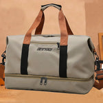 Duffel Bag Water-Resistant Multi-Compartment Shoe Pocket