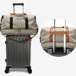 Duffel Bag Water-Resistant Multi-Compartment Shoe Pocket