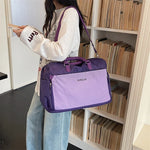 Duffel Bag Water-Resistant Multiple Compartments & Shoe Pocket