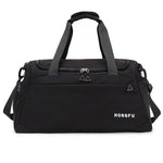 Duffel Bag Water-Resistant Multiple Pockets & Detachable Shoulder Strap